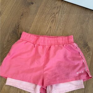 Wilo Women's Athletic Pink Shorts